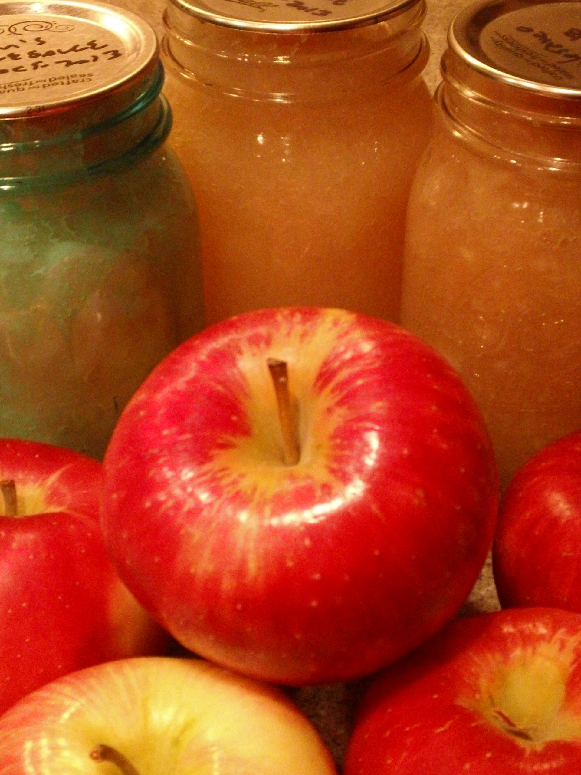 CS017 Homemade Applesauce, Apple Cider Jelly & Apple Cider with